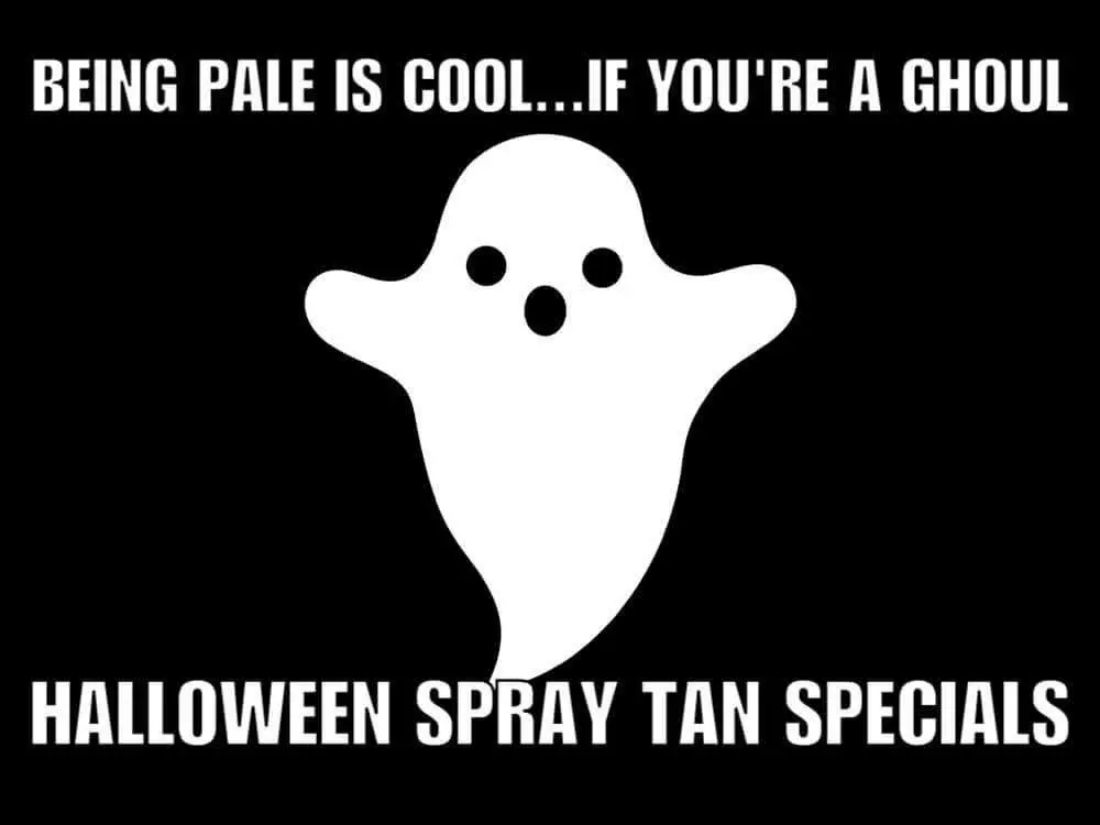halloween spray tan party in stafford